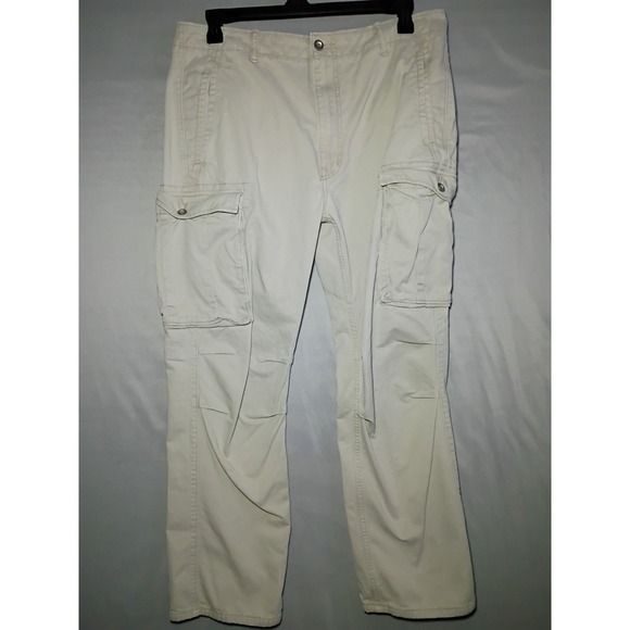 Levi's Other - Levis Ace Cargo Pants Mens 36x32 (36x30) Straight Leg Utility Metal Flap Pockets